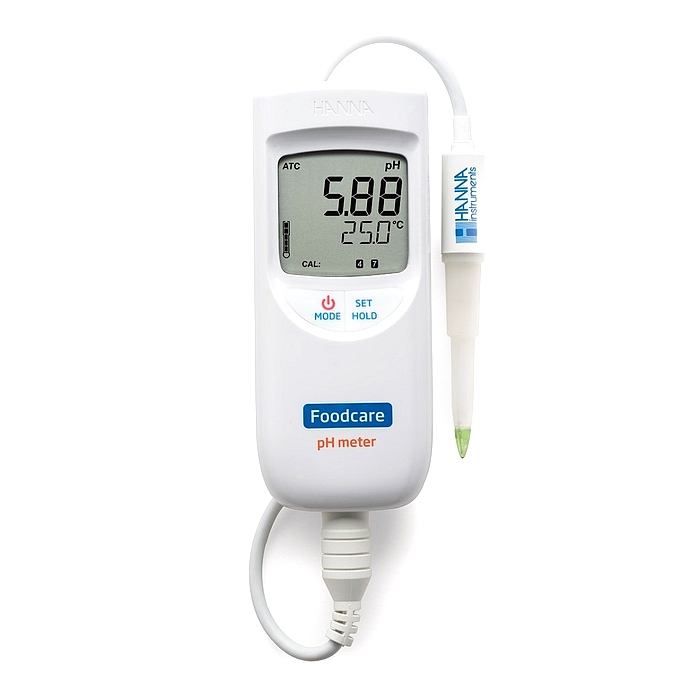 HI99161防水便携式酸度pH-温度测定仪【食品/乳制品】